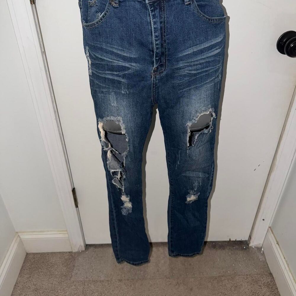 Vip-jeans Women's Blue and Navy Jeans